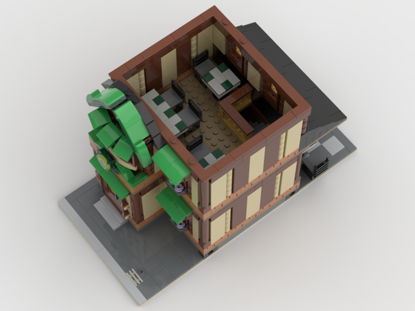 Downloadable Instructions for an Irish Tavern and Bar in the Modular Standard