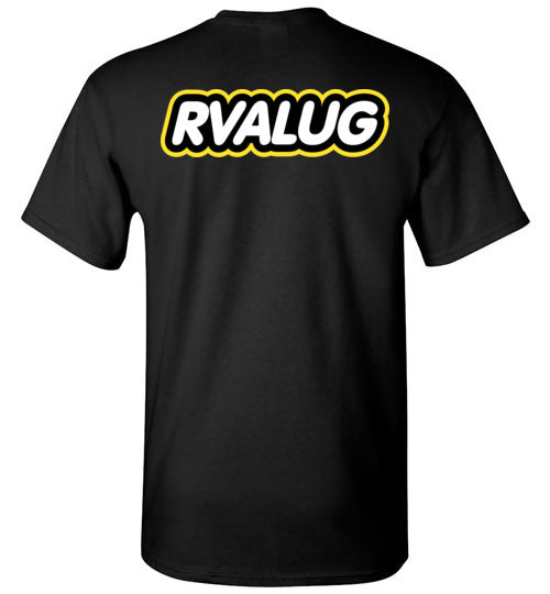 RVA LUG Short Sleeve with Bubble Letters Front & Back