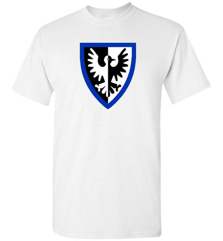 Black Falcon Eagle Crest Classic Castle T Shirt