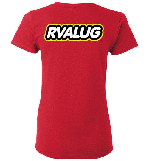 RVA LUG Short Sleeve with Bubble Letters Front & Back