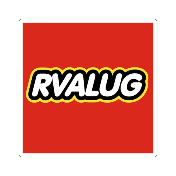 RVA LUG Bubble Letter Sticker 2" Indoor