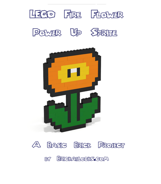 Downloadable Instructions for Building Super Mario Sprites with Toy Bricks