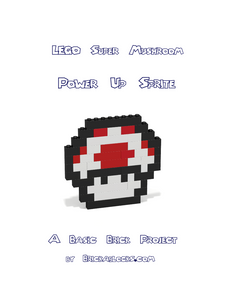 Downloadable Instructions for Building Super Mario Sprites with Toy Bricks