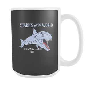 Funny Shark Dinosaur Coffee Mug