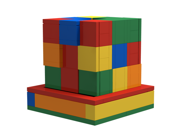 Downloadable Instructions for Building a SOMA Cube 3D Puzzle with Toy Bricks