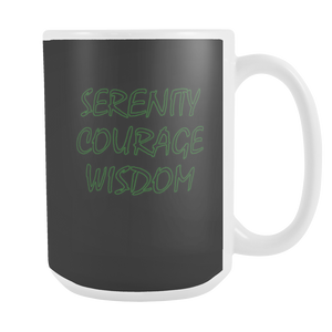 Serenity Courage Wisdom Coffee Mug