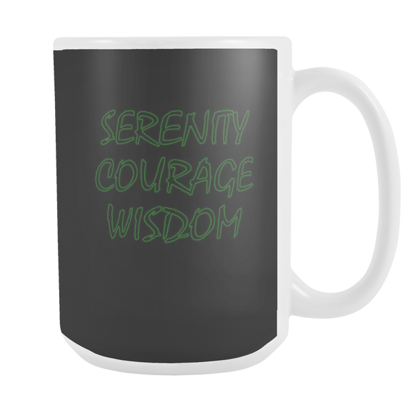 Serenity Courage Wisdom Coffee Mug