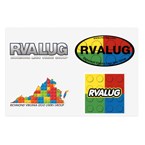 RVA LUG Assorted Stickers