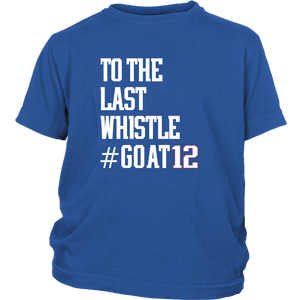 Greatest Of All Time #GOAT12 GOAT GOAT12 Youth Tee Shirt T-Shirt